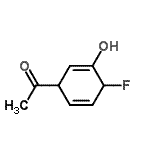CAS 登录号：500002-93-7， 1-(4-氟-3-羟基-2,5-环己二烯-1-基)乙酮