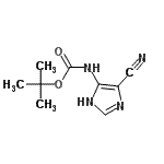 CAS#: 500024-61-3, 2-Methyl-2-Propanyl (4-Cyano-1H-Imidazol-5-Yl)Carbamate