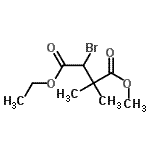 CAS#: 500137-44-0, 4-Ethyl 1-Methyl 3-Bromo-2,2-Dimethylsuccinate