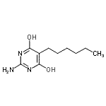 CAS#: 500161-29-5, 2-Amino-5-Hexyl-6-Hydroxy-4(1H)-Pyrimidinone