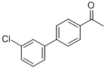 CAS 登录号：5002-13-1， 1-(3'-氯-联苯-4-基)-乙酮