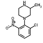 CAS 登录号：500210-07-1， 1-(2-氯-6-硝基苯基)-3-甲基哌嗪