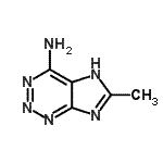 CAS#: 500285-68-7, 6-Methyl-5H-Imidazo[4,5-d][1,2,3]Triazin-4-Amine
