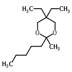 CAS#: 500358-55-4, 5,5-Diethyl-2-Methyl-2-Pentyl-1,3-Dioxane