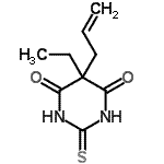 CAS#: 500534-89-4, 5-Allyl-5-Ethyl-2-Thioxodihydro-4,6(1H,5H)-Pyrimidinedione