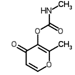CAS#: 500689-99-6, 2-Methyl-4-Oxo-4H-Pyran-3-Yl Methylcarbamate