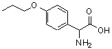 CAS 登录号：500695-51-2， 氨基(4-丙氧基苯基)乙酸