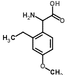 CAS#: 500695-59-0, Amino(2-Ethyl-4-Methoxyphenyl)Acetic Acid
