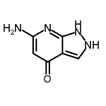 CAS#: 500885-71-2, 6-Amino-1,2-Dihydro-4H-Pyrazolo[3,4-b]Pyridin-4-One