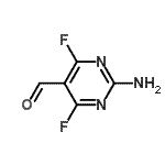 CAS#: 500891-31-6, 2-Amino-4,6-Difluoro-5-Pyrimidinecarbaldehyde