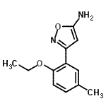 CAS 登录号：501116-38-7， 3-(2-乙氧基-5-甲基苯基)-1,2-恶唑-5-胺