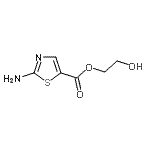 CAS#: 501650-54-0, 2-Hydroxyethyl 2-Amino-1,3-Thiazole-5-Carboxylate