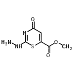 CAS#: 501662-20-0, Methyl 2-Hydrazino-4-Oxo-4H-1,3-Thiazine-6-Carboxylate