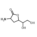 CAS#: 501952-19-8, 3-Amino-5-(1,2-Dihydroxyethyl)Dihydro-2(3H)-Furanone