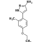 CAS#: 502132-59-4, 5-(4-Ethoxy-2-Methylphenyl)-1H-Pyrazol-3-Amine