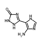 CAS#: 502143-23-9, 5-(4-Amino-1H-Imidazol-5-Yl)-1,2-Dihydro-3H-1,2,4-Triazol-3-One