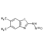 CAS#: 502170-85-6, 5,6-Dimethyl-N-Nitroso-1,3-Benzothiazol-2-Amine