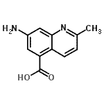 CAS#: 502172-25-0, 7-Amino-2-Methyl-5-Quinolinecarboxylic Acid
