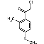 CAS#: 502484-70-0, 2-Chloro-1-[2-Methyl-4-(Methylsulfanyl)Phenyl]Ethanone