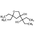 CAS#: 502559-21-9, 5,5-Diethyl-3-(3-Hydroxy-3-Pentanyl)Tetrahydro-3-Furanol