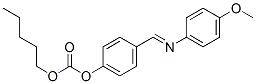 CAS#: 50261-16-0, [4-[(4-Methoxyphenyl)Iminomethyl]Phenyl] Pentyl Carbonate