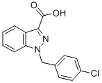 CAS 登录号：50264-86-3， 1-(4-氯苄基)-1H-吲唑-3-羧酸