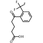 CAS#: 502651-48-1, 5-Oxo-5-[2-(Trifluoromethyl)Phenyl]Pentanoic Acid