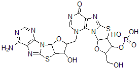 CAS#: 50271-86-8, 8,2'-S-Cycloinosinyl-(3',5')-8,2'-S-cycloadenosine