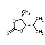 CAS 登录号：50300-33-9， (4S,5R)-4-异丙基-5-甲基-1,3-二氧戊环-2-硫酮