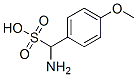 CAS 登录号：5032-24-6， 氨基-(4-甲氧基苯基)甲烷磺酸