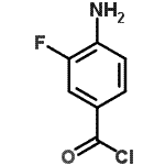 CAS 登录号：503315-76-2， 4-氨基-3-氟苯甲酰氯