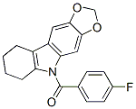 CAS#: 50332-19-9, 5-(4-Fluorobenzoyl)-6,7,8,9-Tetrahydro-5H-1,3-Dioxolo[4,5-b]Carbazole