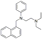 CAS#: 50341-74-7, N,N-Diethyl-N'-(1-Naphthalenylmethyl)-N'-Phenyl-1,2-Ethanediamine