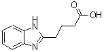 CAS 登录号：50365-32-7， 4-(1H-苯并咪唑-2-基)丁酸