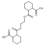CAS#: 50467-34-0, 2,2'-[1,2-Ethanediylbis(oxycarbonyl)]dicyclohexanecarboxylic acid