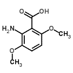 CAS#: 50472-10-1, 2-Amino-3,6-Dimethoxybenzoic Acid