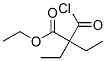 CAS 登录号：50547-85-8， 2-氯甲酰基-2-乙基-丁酸乙酯