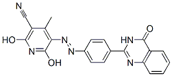 CAS#: 50603-25-3, 5-[[4-(3,4-Dihydro-4-Oxo-2-Quinazolinyl)Phenyl]Azo]-2,6-Dihydroxy-4-Methylnicotinonitrile