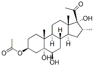 CAS#: 50629-89-5, 3beta,5alpha,6beta,17-Tetrahydroxy-16alpha-Methylpregnan-20-One 3-Acetate
