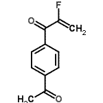 CAS#: 506437-39-4, 1-(4-Acetylphenyl)-2-Fluoro-2-Propen-1-One