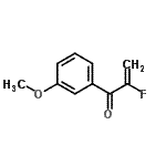 CAS 登录号：506437-44-1， 2-氟-1-(3-甲氧基苯基)-2-丙烯-1-酮
