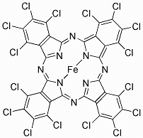 CAS#: 50662-67-4, Iron(II) 1,2,3,4,8,9,10,11,15,16,17,18,22,23,24,25-Hexadecachloro-29H,31H-Phthalocyanine