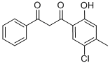 CAS 登录号：5067-23-2， 1-(5-氯-2-羟基-4-甲基苯基)-3-苯基-1,3-丙烷二酮