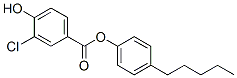 CAS 登录号:50687-70-2, 3-氯-4-羟基苯甲酸 4-戊基苯基酯