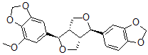 CAS#: 50696-38-3, 6-[(1S,3abeta,4S,6abeta)-4-(1,3-Benzodioxol-5-Yl)Tetrahydro-1H,3H-Furo[3,4-c]Furan-1-Yl]-4-Methoxy-1,3-Benzodioxole