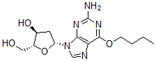 CAS 登录号:50704-48-8, O(6)-正丁基-2'-脱氧鸟苷
