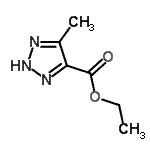CAS#: 507473-06-5, Ethyl 4-Methyl-1H-1,2,3-Triazole-5-Carboxylate