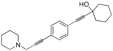 CAS#: 5076-30-2, 1-[[4-(3-Piperidino-1-Propynyl)Phenyl]Ethynyl]Cyclohexanol