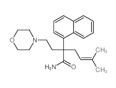 CAS#: 50765-92-9, alpha-(3-Methyl-2-Butenyl)-alpha-(1-Naphtyl)-4-Morpholinebutyramide