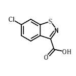 CAS#: 50789-16-7, 6-Chloro-1,2-Benzothiazole-3-Carboxylic Acid